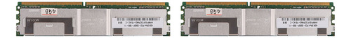 2 Memorias Ram Ddr2 De 4 Gb, 667 Mhz, Pc2 5300, 240 Pines, 1