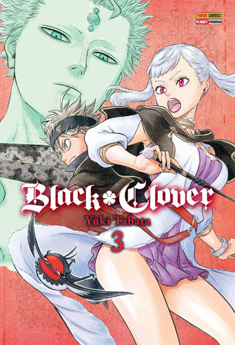 Black Clover Vol. 3, de Tabata, Yûki. Editora Panini Brasil LTDA, capa mole em português, 2018