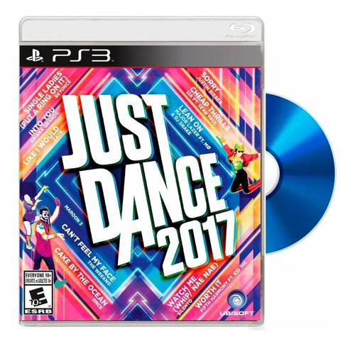 Just Dance 2017 Ps3 Disco Fisico Original Nuevo Y Sellado