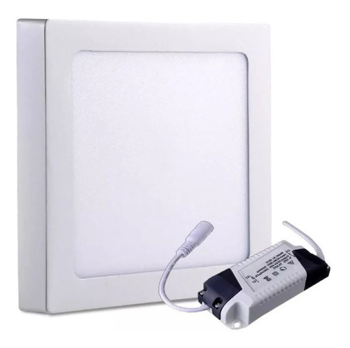 Panel Aplicar Led 6w Aplique Luz Plafon Led Techo Cuadrado