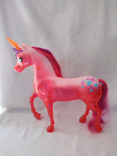 Caballo Rosa Barbie Y La Puerta Secreta Mattel (Usado)