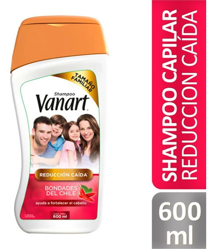 Vanart Reducción Caida X 600 Ml - mL a $41