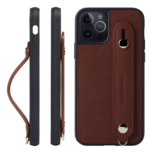 Hanatora ] Funda Para iPhone 13 Pro, Piel Saffiano, Correa D