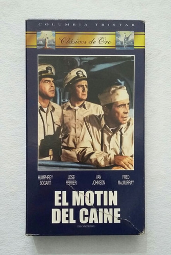 Vhs El Motin Del Caine Jose Ferrer Van Johnson Humphrey Boga