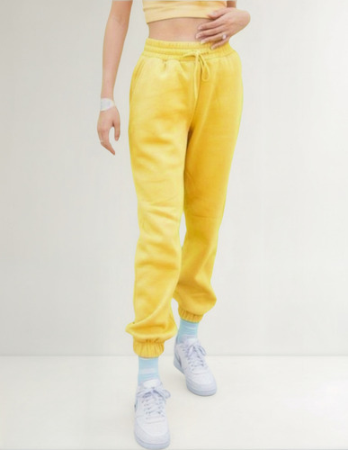 Jogger Básico Liso Unitalla Colores Moda Sexy