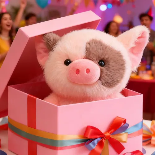 Animales de Peluche - de Cerdo de 8 Pulgadas, tierno cojín para Animales, decoración de Peluche de Cerdo | Animal Realista, bebés, niños, cumpleaños, Halloween, casa, habitación Animales de Peluche - de Cerdo de 8 Pulgadas, tierno cojín para Animales, decoración de Peluche de Cerdo | Animal Realista, bebés, niños, cumpleaños, Halloween, casa, habitación