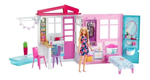 Barbie Casa Glam Original Casa De Muñecas Con Muñeca