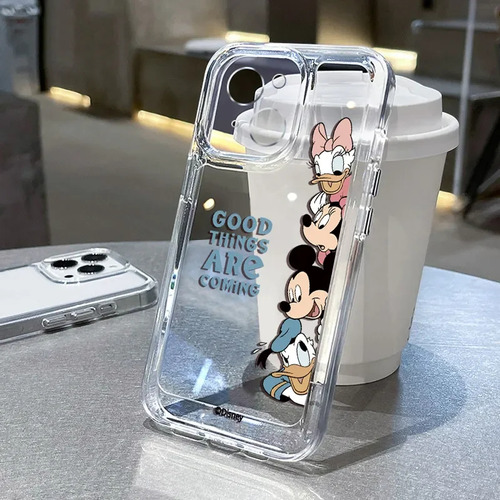 Funda Bonita De Mickey Minnie Mouse Con Forma De Pato Para I