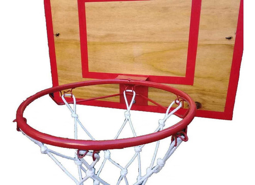 Imagen 2 de 7 de Mini Tablero Basquet Con Aro Metálico - Ideal Día Del Niño