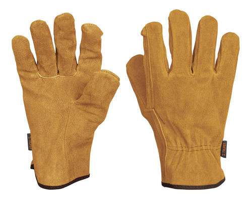 Guantes Carnaza Seguridad Industriales Construccion Rudo