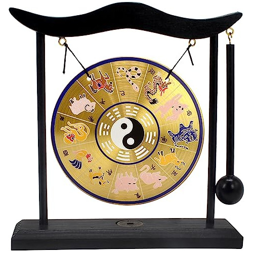 Feng Shui Gong Taiji Chart Zen Art Mini Gong 12 Zodiac Table