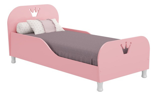 Mini Cama Realeza + Cómoda Rosa Set Para Niña/niño