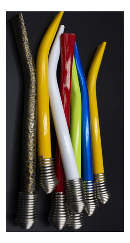 Combo De Bombilla De Colores De Metal Color