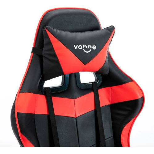 Imagen 4 de 8 de Silla Gamer Pc Reclinable Escritorio Ergonomica Cuero