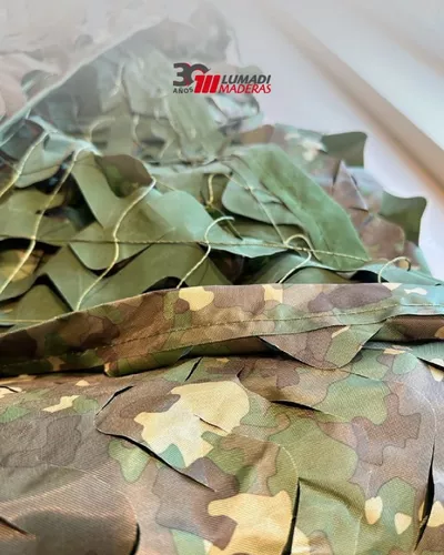 Media Sombra Red De Camuflaje Camuflada Ancho 3 Mts - Abete