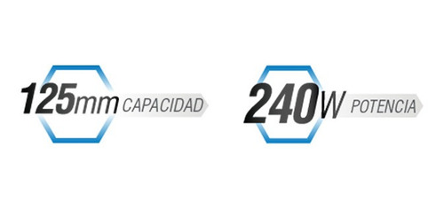 Lijadora roto orbital Thunderplus TL00665 gris 50Hz 240W 220V