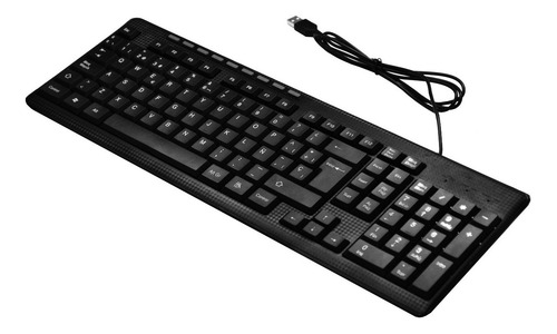 Imagen 3 de 7 de Combo Alámbrico: Teclado Usb Multimedia + Mouse Óptico Usb