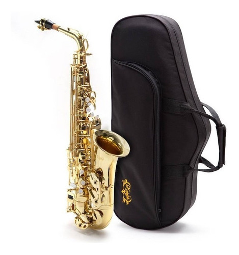 Saxo Alto Knight Jbas-200 Yellow Brass Laqueado Superior