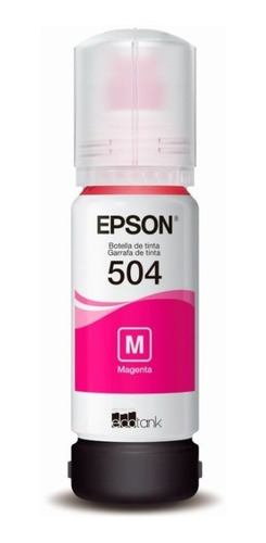 Tinta Epson 504 Original  Magenta  L4160 L6191