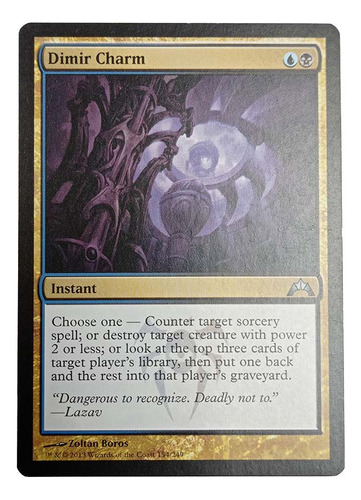 Carta Dimir Charm [gatecrash] Mtg Instant