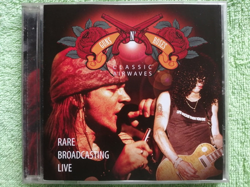 Eam Cd Guns N Roses Rare Broadcasting Live Edic Europe Slash