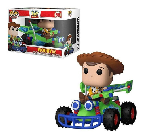 Funko Pop Toy Story Rides Woody With Rc 56