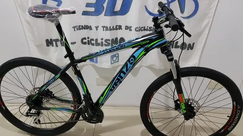 Bicicleta Mtb Venzo Amphion Rod 27.5 24 Vel F. Hidra H. Bloq