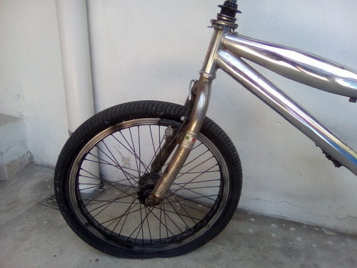 Bicicleta Bmx Rodado 20 Cromada