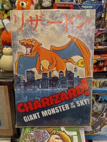 Cuadro Pokemon Charizard Impreso En Tela Pvc 60x40 