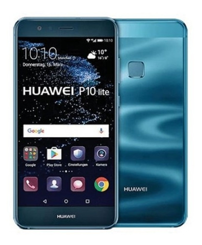 Huawei P10 Lite, Cristal,+cargador Nuevo,+audífonos,impecabl