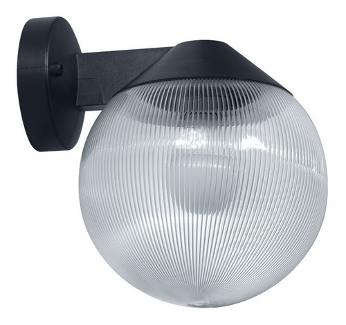 Aplique 1 Luz Globo Exterior Raye Apto Led E27 Deco Moderno