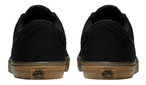 Zapatillas Nike Sb Check Solarsoft Canvas Black Gum Hombre | F2 ... Zapatillas Nike Sb Check Solarsoft Canvas Black Gum Hombre | F2 ...