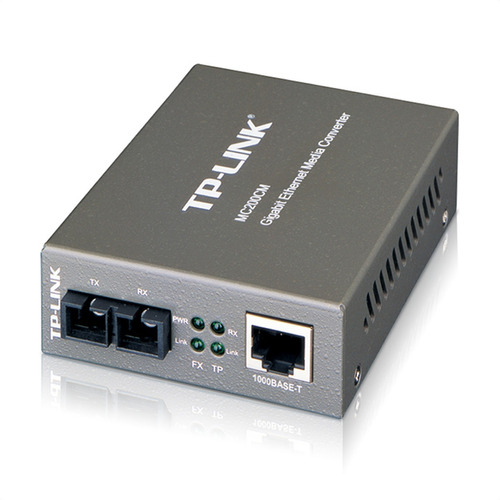 Convertidor Multimedia Multi-modo Gigabit, Tp-link Mc200cm 