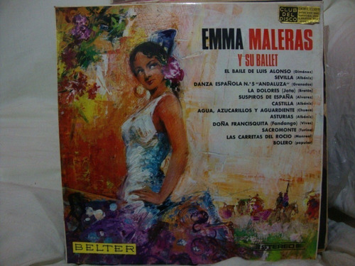 Vinilo Emma Maleras Y Su Ballet Es1