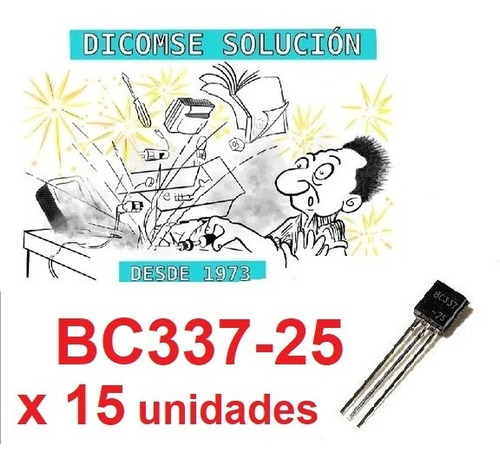 Transistor Bc337-25  X 15 Unidades