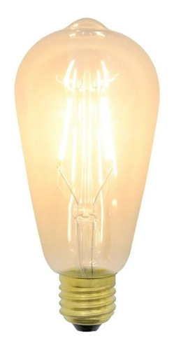 Foco Vintage Led Edison Bulbo 3.6w Luz Cálida 6 Pza Oferta
