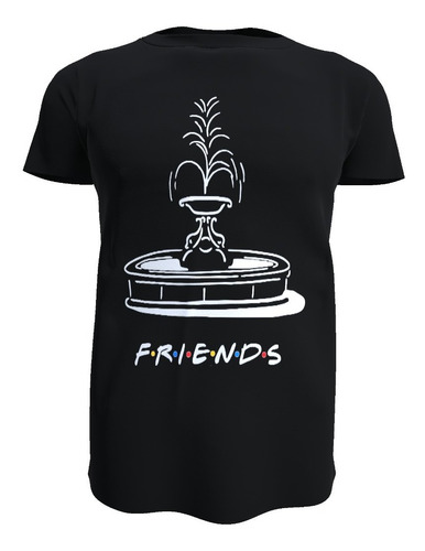 Polera Friends Pileta, Unisex 100% Algodón