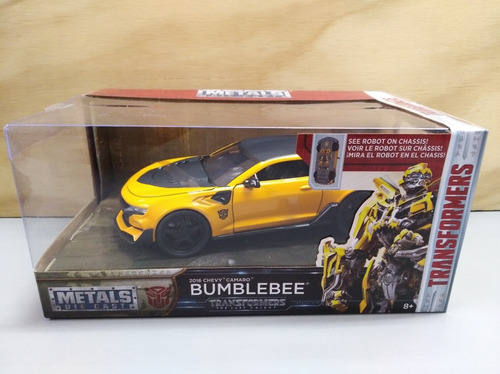 Chevy Camaro 2016 Bumblebee Transformers Escala 1 :24 Metal