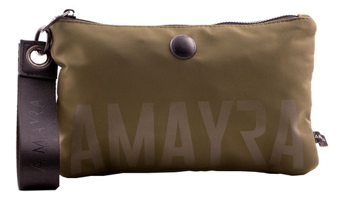 Imagen 4 de 10 de Cartera Clutch Amayra Dama Mujer Estampado Correa Pp