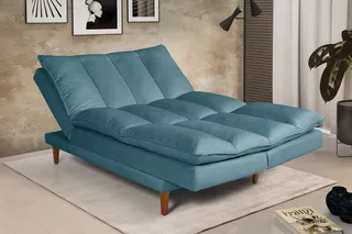 Sofá Cama Com Chaise Vancouver 12 Cores Império Estofados