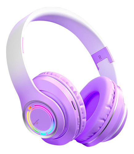 Auriculares Bluetooth Emisores De Luz De Color Degradado K 3