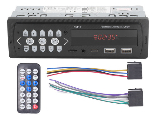 Reproductor Multimedia Para Coche, Radio Mp3 De Un Solo Din,