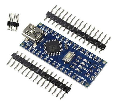Arduino Nano Para Soldar Mini Usb Ch340 Sin Cable Atmega328