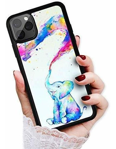 Para iPhone 11 Pro Max, Diseño De Arte Funda Trasera Suave 