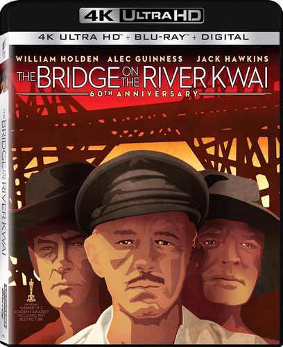 4k Ultra Hd + Blu-ray Bridge On The River Kwai / El Puente..