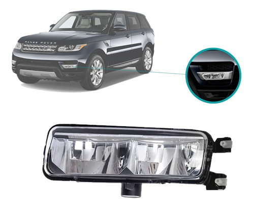 Farol Milha Esquerdo Range Rover Sport 2014 2015 2016 2017