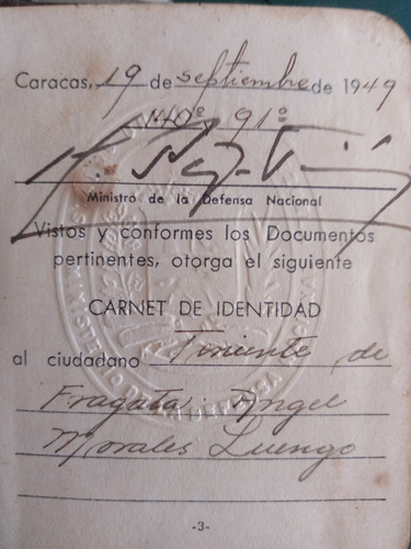 Firmas De Marcos Pérez Jiménez Y Carlos Delgado Chalbaud 