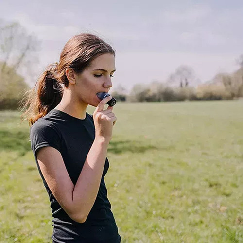 Entrenador Portátil De Respiración E Inhalación Pulmonar