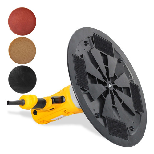 Desempenadeira Elétrica Para Reboco 1200w 380mm