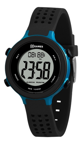 Relógio X-games Masculino Digital Xkppd080 Azul Pequeno